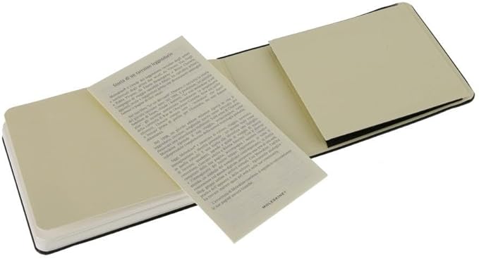 Moleskine Art Watercolor Album, Hard Cover, Pocket (3.5" x 5.5") Plain/Blank, Black, 60 Pages