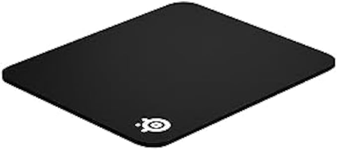 SteelSeries QcK Gaming Mouse Pad - Medium Thick Cloth - Peak Tracking and Stability - Black