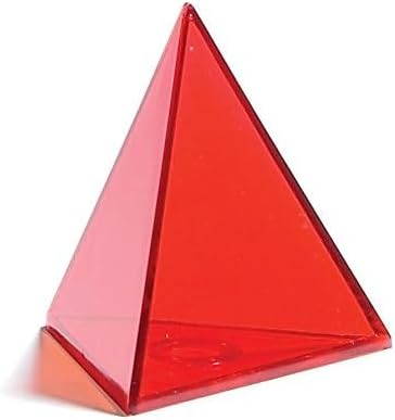 Learning Resources View-Thru Geometric Solids - Geometric Shapes, Back to School Supplies Must Haves, Math Teacher Supplies