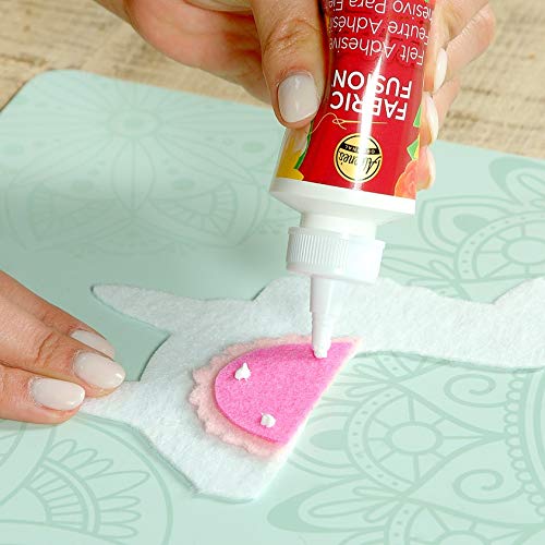 Aleene's Felt Adhesive Fabric Glue, White (43234) (Pack of 2)