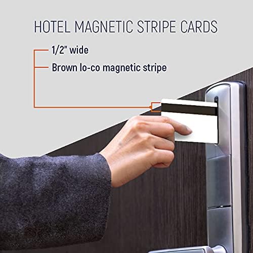 Hotel & Motel Magnetic Stripe Key Cards (1000)