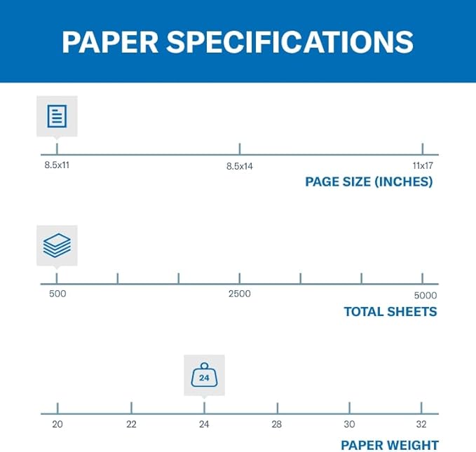 Hammermill Colored Paper, 24 lb Pink Printer Paper, 8.5 x 11-1 Ream (500 Sheets) - Made in the USA, Pastel Paper, 104463R