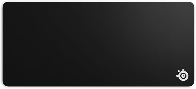 SteelSeries QcK Gaming Mouse Pad - XXL Cloth - Peak Tracking and Stability - Esports Mousepad - Never-Slip - Full Desk Coverage