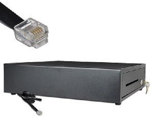 POS Hardware Bundle for Square - Cash Drawer and Thermal Receipt Printer,[Compatible with Square Stand and Square Register]