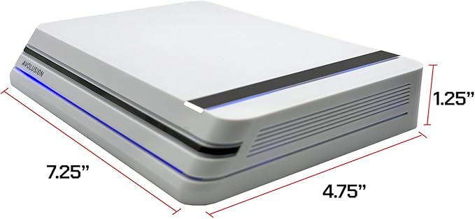 Avolusion PRO-X Series USB 3.0 External Hard Drive for WindowsOS Desktop PC/Laptop (White) - (8TB) (Renewed)