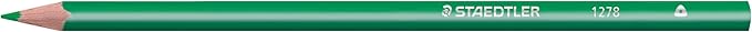 STAEDTLER Colored Pencils, Triangular Barrel, 12 Pack Assorted, Metal Tin 1278 M12