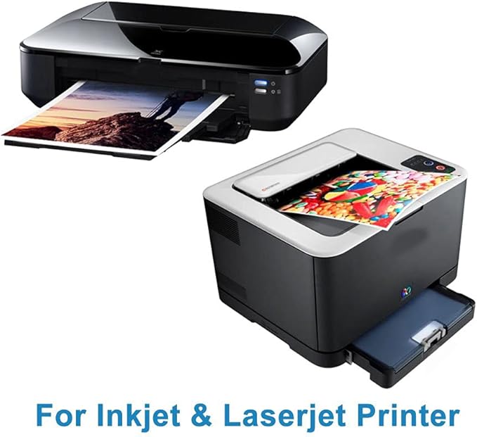 Uinkit 100 Sheets 11x17 A3 Thin Matte Presentation Paper Photo Double Sided 38lb 140gsm Printable on Both Sides Brochure Photos Picture Poster Playbill Flyer Coated for laser and Inkjet Printer