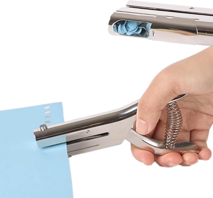 Heavy Duty Hole Punch - Single 1/4 inch (6mm) Hole Punch for Crafts, Paper, Cards & Tags
