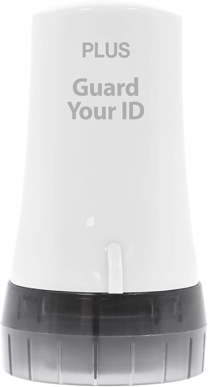 Guard Your ID Advanced Security Roller 2.0 for Identity Theft Prevention Stamping White