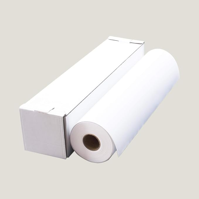 Premium Polyster Matte Canvas Roll, Quick Dry, Wide Format Inkjet Printer Compatible, Perfect for Fine Art, Photography, Giclée Printing, Archival Quality Prints. (60"x100' 290gsm Polyester 2Rolls)