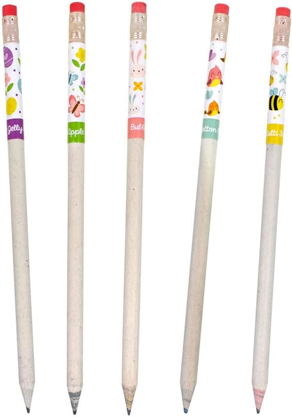 Spring Smencils Cylinder - HB #2 Patented Gourmet Scented Pencils, 50 Count - Gifts for Kids, Classroom Rewards, Party Favors, Easter day