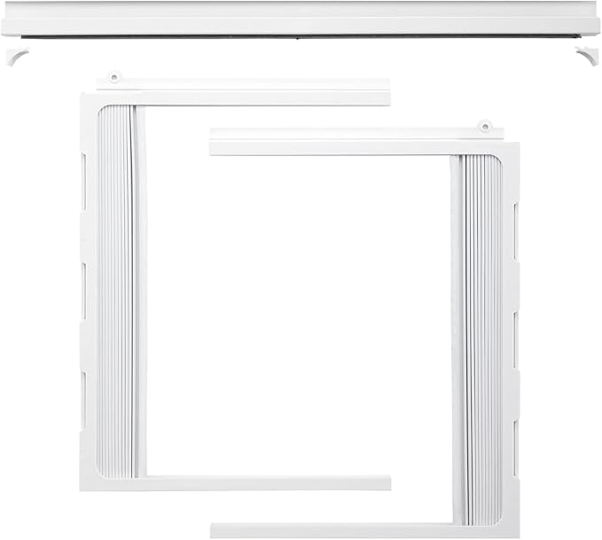 LG LW8024RSM, White 8,000 Smart Air Conditioner with Dehumidifier, 115V, Medium Rooms up to 350 Sq. Ft, Window Unit AC with Remote Control, 3 Speeds, Auto-Restart, 24-Hour Timer, 8000 BTU
