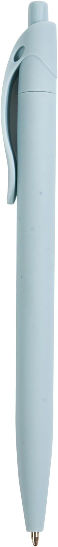 BallPoint Pens, 50 Pack (BLACK Ink),Bulk Pens, Light Blue/Mint Green Barrel,Click Pens for Office Home and School, Retractable Ballpoint Pens, Medium Point, 1.00MM (Light Blue/Mint Green)