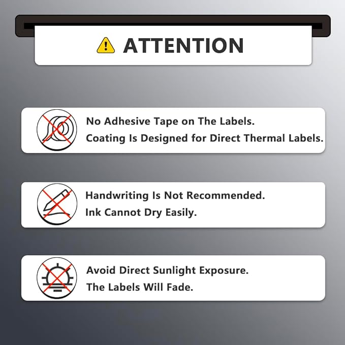 BETCKEY - 3" x 1.5" (76 mm x 38 mm) Barcode Shipping & Address Labels Compatible with Zebra & Rollo Label Printer,Premium Adhesive & Perforated [10 Rolls, 9500 Labels]