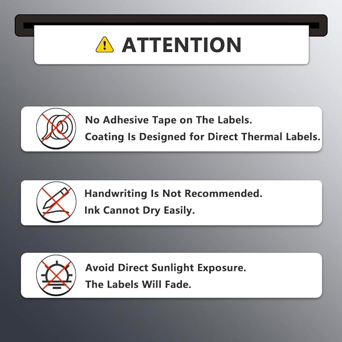 BETCKEY - 4" x 1" (102 mm x 25 mm) Multipurpose Labels Compatible with Zebra & Rollo Label Printer,Premium Adhesive & Perforated [6 Rolls, 8250 Labels]