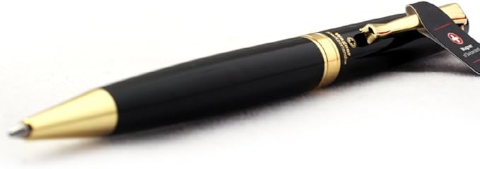 Swiss- Personalized Roller Ballpen, Ballpoint pen, Ball pen, Refillable Pen with Genuine Leather Pocket Money Clip Premium Gifts for men by womens