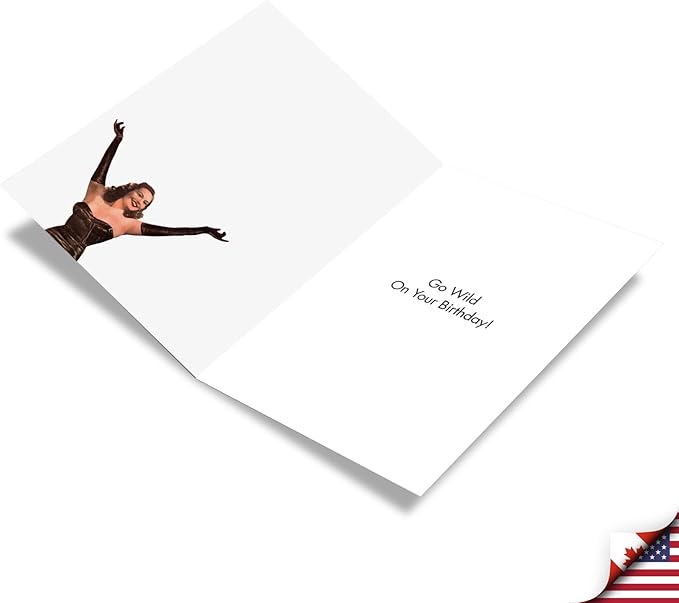 NobleWorks - 1 Sassy Happy Birthday Card Funny - Hilarious Grown-Up Card for Women, Wife, Stationery Humor - Old Lady C7020BDG