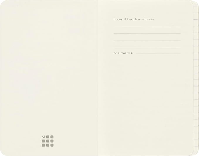 Moleskine Volant Journal, Soft Cover, Pocket (3.5" x 5.5") Ruled/Lined, Coral Orange/Aqua Blue, 80 Pages (Set of 2)