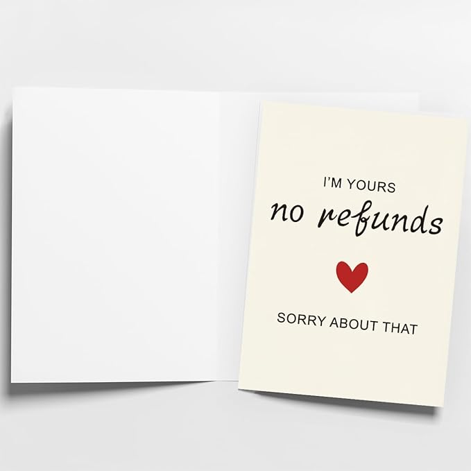 Valentine Day Gifts & Card | Anniversary Card to Husband | Funny Anniversary Card & Gifts for Women, Men, Husband, Wife, Him, and Her | Happy Anniversary Decorations