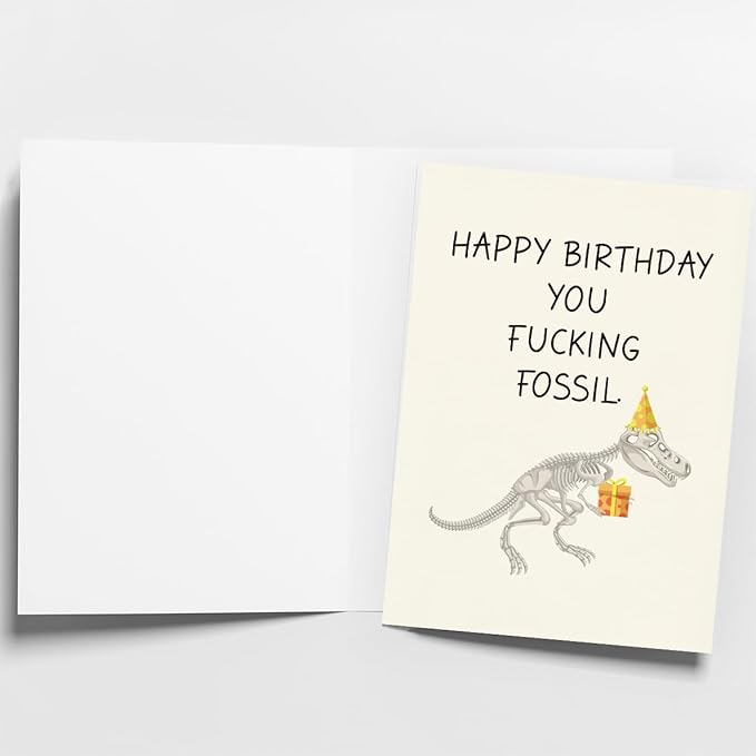 Funny Birthday Card for Men, Husband | Humorous & Unique Birthday Gifts & Decorations