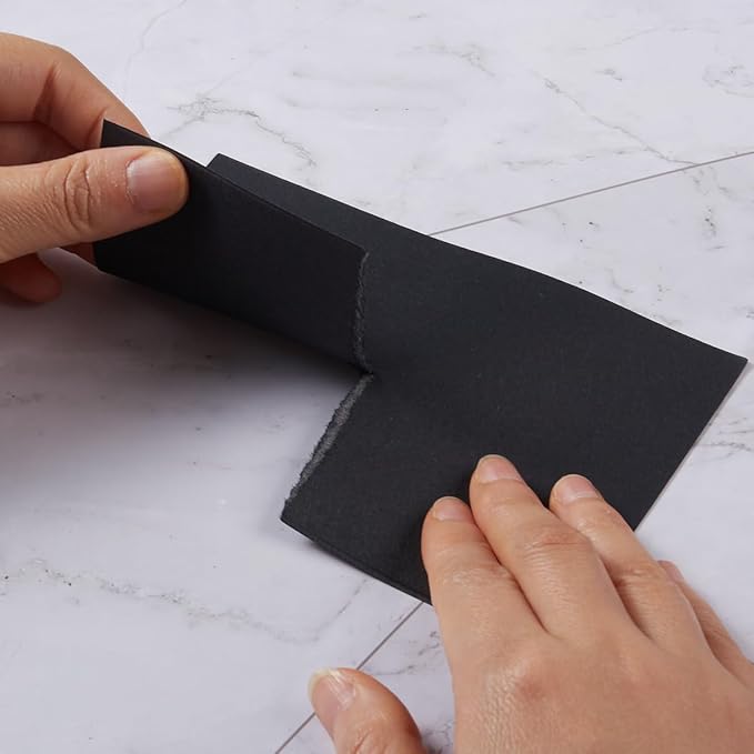 50 Sheets Blank Cardstock Paper 250 GSM Thick Heavy Cards Stock for DIY Art Projects, Card Making, Postcards, Greeting Cards, Birthday Party, Wedding Invitation (Black, 3x5 inches)