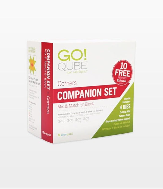 Accuquilt GO! Qube 5 Companion Set-Corners