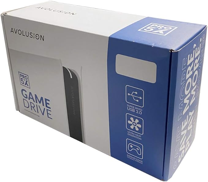 Avolusion PRO-5X Series 10TB USB 3.0 External Hard Drive for WindowsOS Desktop PC/Laptop (White) - 2 Year Warranty (Renewed)