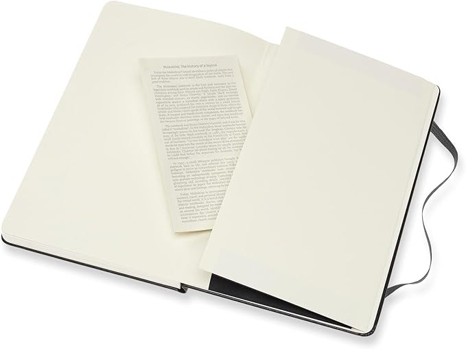 Moleskine Art Notebook, Hard Cover, Large (5" x 8.25") Plain/Blank, Black, 72 Pages