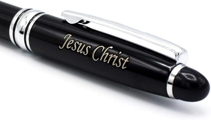 Free Engraving - Personalized Roller Ballpen, Ballpoint pen, Refillable Pens, Retractable Medium Refill Pen Black Ink, Custom Gifts for Men and Women, Classy Gift Box