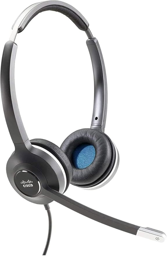 CISCO Headset 530 Series Cable RJ-9 to Quick Disconnect - Spare – Charcoal, 2-Year Limited Liability (CP-HS-W-RJ=)