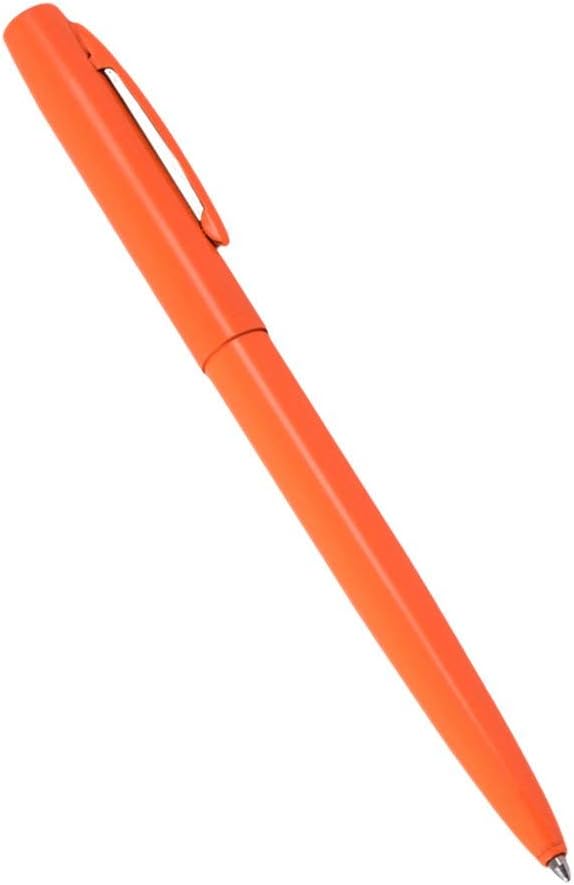 Rite In The Rain Rite in the Rain Weatherproof Orange Metal Retractable Ballpoint Pen - Black Ink (No. OR97), Orange Barrel / Black Ink