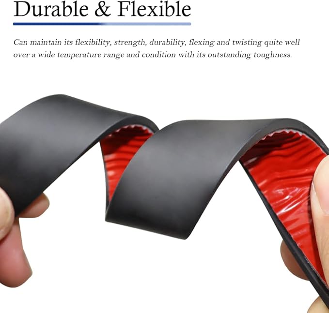 Neoprene Rubber Strips Self Adhesive Solid Rubber Sheets, Rolls & Strips for DIY Gaskets Crafts Pads Seals Warehouse Flooring Rubber Strip with Adhesive Backing (1” Wide x 1/5" Thick x 20' Long, 1)