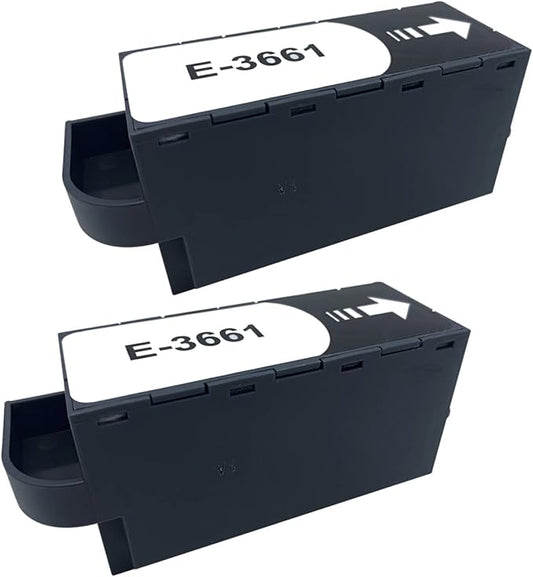 2PK T3661 Ink Maintenance Box Compatible with XP-8500 XP-8505 XP-8600 XP‑8605 XP-15000 XP-6000 XP-6001 XP-6005 XP-6100 XP-6105 XP-970 Printers