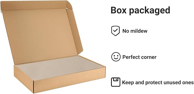 25 Pcs Book Board, Binder Board, Cover Board, Heavy Duty Chipboard for Book Binding, DIY Cardboard (Gray, 8.5 x 11 Inch 100PT)