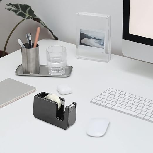 6 Rolls Transparent Tape Refills, Clear Tape, Hand Tearable, 3/4 x 1000 Inches, Glossy Gift Wrapping Tape for Dispenser, Office, School, Home