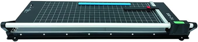 INTBUYING 24 Inch Commercial Manual Precision Rotary Paper Trimmer Smart Rotary Paper Cutter for Cutting Various Types of Photo Paper, Film, hot and Cold Laminating Paper, Office Paper, etc