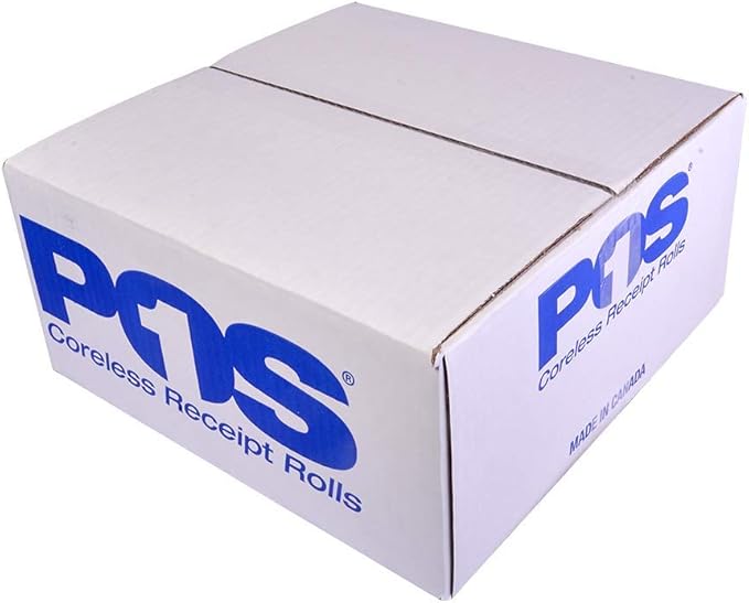 2 x 110 feet x 32 rolls CORELESS BPA Free Thermal Paper Rolls for Zebra iMZ220 thermal receipt printers. 47mm diameter
