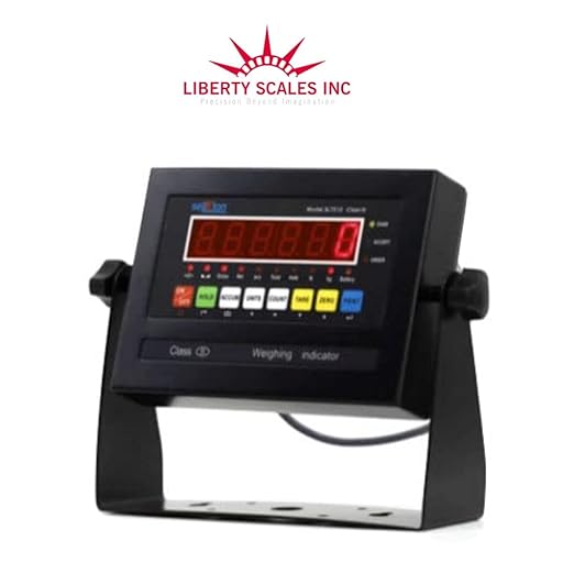 Liberty LS-800-3x3 NTEP Certified (Legal for Trade) Heavy Duty Industrial Floor Scale | 36" x 36" | Capacity of 2,500 lbs x 0.5 lb Black
