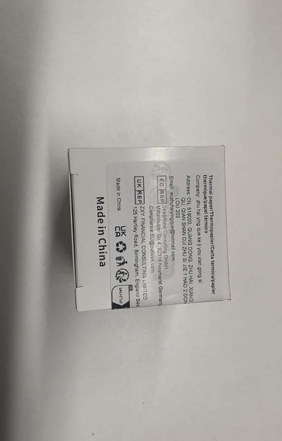 Phomemo Circle Label Compatible with M110/M100/M120/M150/M200/M220/M250 Label Maker, 1.96" x 1.96"（50 x 50 mm） Thermal Round Rainbow Gradient Labels, 1 Rolls/140 Labels