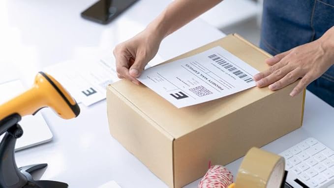 Replacement for Shipping Labels 4"x6" Direct Thermal Printer Labels 4XL 5XL 1744907 Lables for Dymo Roll,Zebra,Address Internet Postage Thermal Labels[2 Rolls,440 Labels]