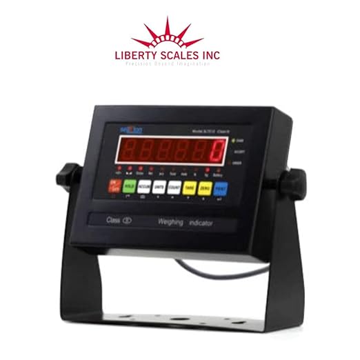 Liberty LS-800-3x3 NTEP Certified (Legal for Trade) Heavy Duty Industrial Floor Scale | 36" x 36" | Capacity of 5000 lbs x 1 lb Black