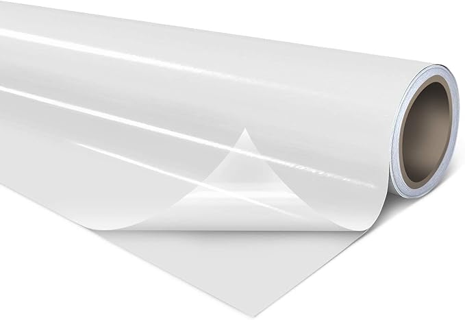 VViViD Clear Art-Safe Adhesive UV Lamination Vinyl 12 Inches x 15 Feet Roll for Die-Cutters and Vinyl Plotters