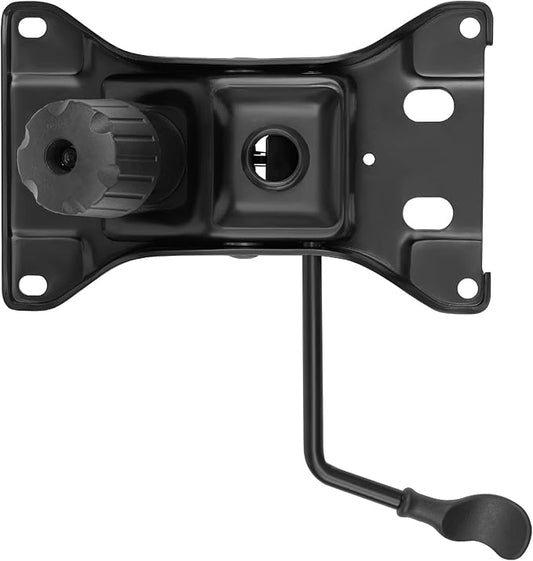 500Lbs Office Chair Replacement Parts, w/ 6'' x 10.2" Mounting Holes Chair Base Heavy Duty Plate Swivel Tilt Control Seat Mechanism for Executive and Gaming Chair