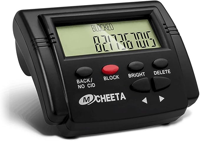 Call Blocker for Landline Phones, Caller ID Box Call Blocking Device with LCD Display - Stop Unwanted Calls, Robocalls, Spam, Telemarketers