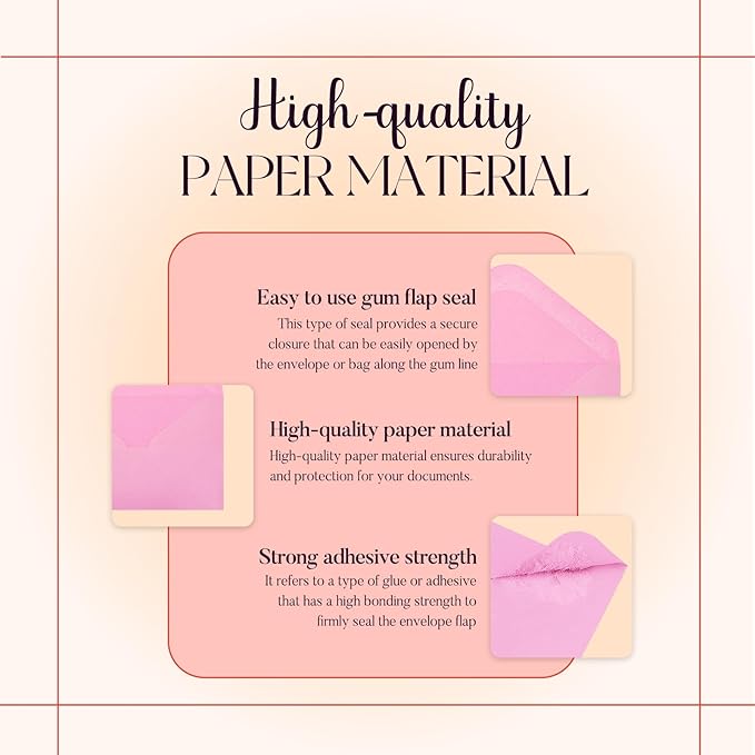 ACSTEP 100PACK Gift Card Envelopes Credit Card Size Mini Envelopes Colored Tiny Pocket Envelopes For Business Card, Small Note Cards 10 Assorted Colors 4X2.75 Inches