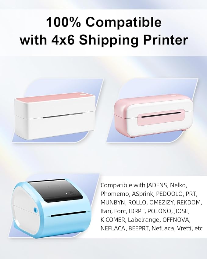 Phomemo 2" inch Round Reflective Thermal Labels, Color Self-Adhesive Stickers Label, Relly Cool Thermal Printer Label for Address, Logo, Shipping, Barcodes, QR Code (400 Labels/Rolls,1 Roll