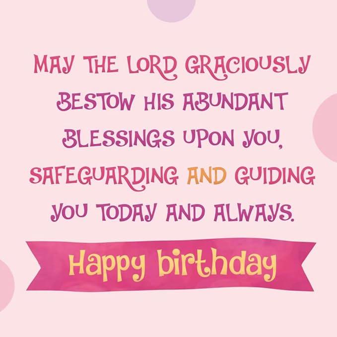 Prime Greetings Religious Birthday Card For Daughter, Made in America, Eco-Friendly, Thick Card Stock with Premium Envelope 5in x 7.75in, Packaged in Protective Mailer