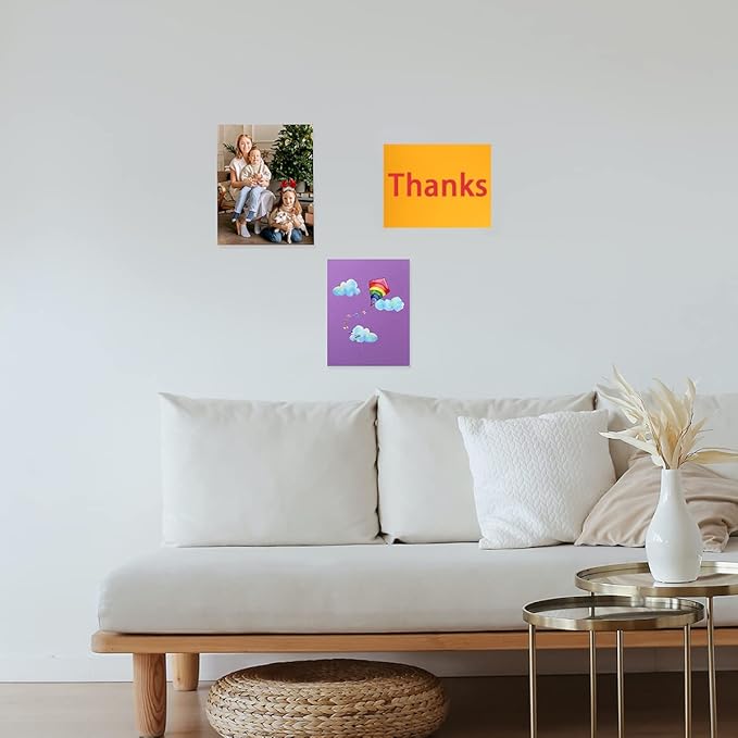 20 Sheets Colored Thick Paper Cardstock Blank for DIY Crafts Cards Making, Invitations, Scrapbook Supplies (Orange, 8.5 x 11 inches)