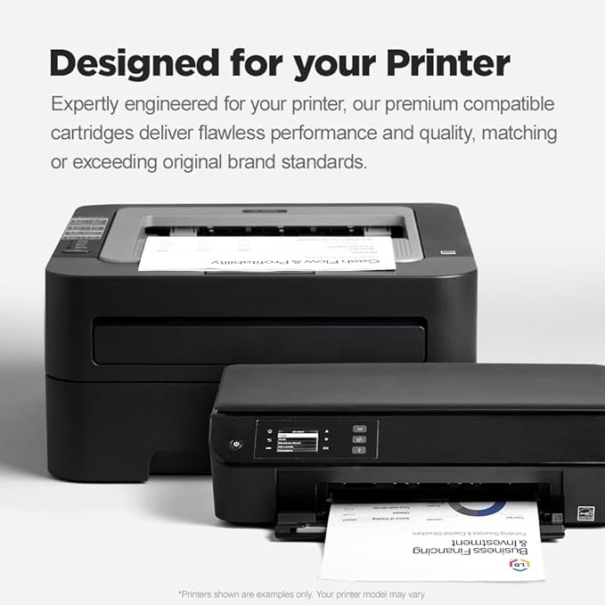 LD Products Remanufactured Ink Cartridge Replacements for Hp 60 Black CC640WN and Color CC643WN (Set of 2) for Photosmart, Envy e All-in-one Deskjet