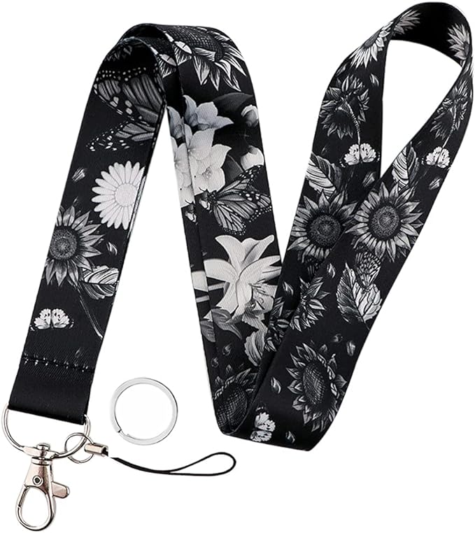 Yiflin Cute Neck Lanyard for Keys, Wallet, Id Card Holder, Cool Keychain Lanyard for Women, Men, Teacher